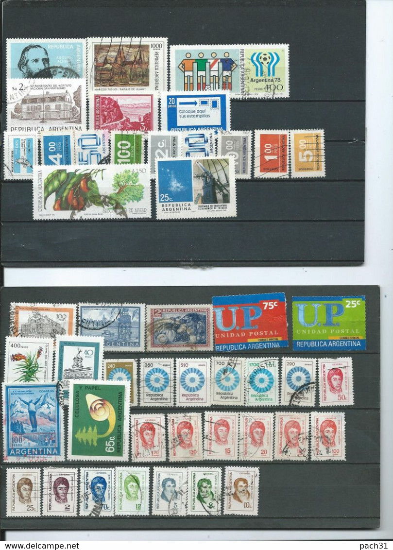 Argentine   Lot De Timbres   Différents - Lots & Serien