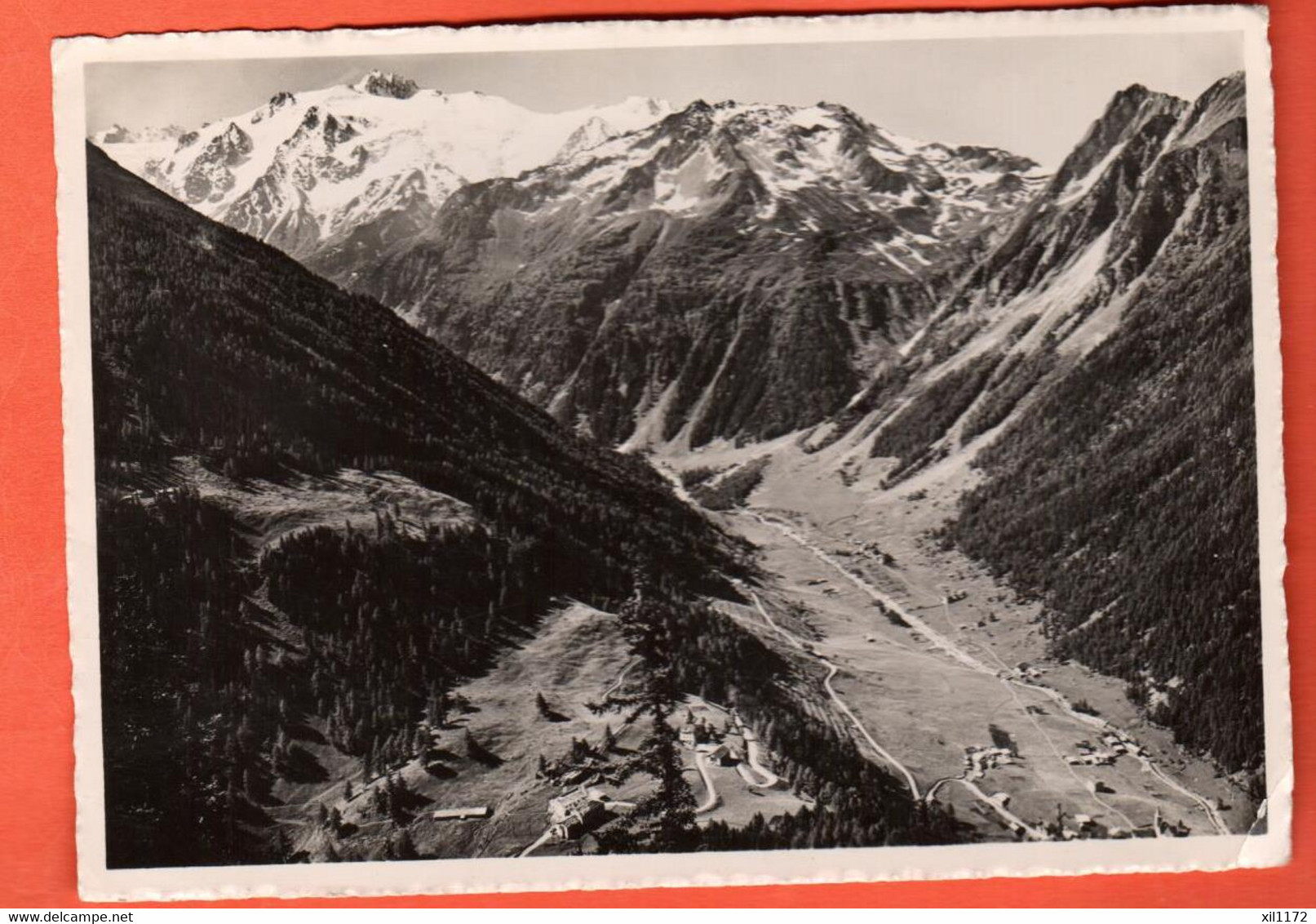 ZPC-15 Col De La Forclaz  Trient Et Le Glacier Des Grands.  Darbellay 1722 Non Circulé Grand Format - Trient