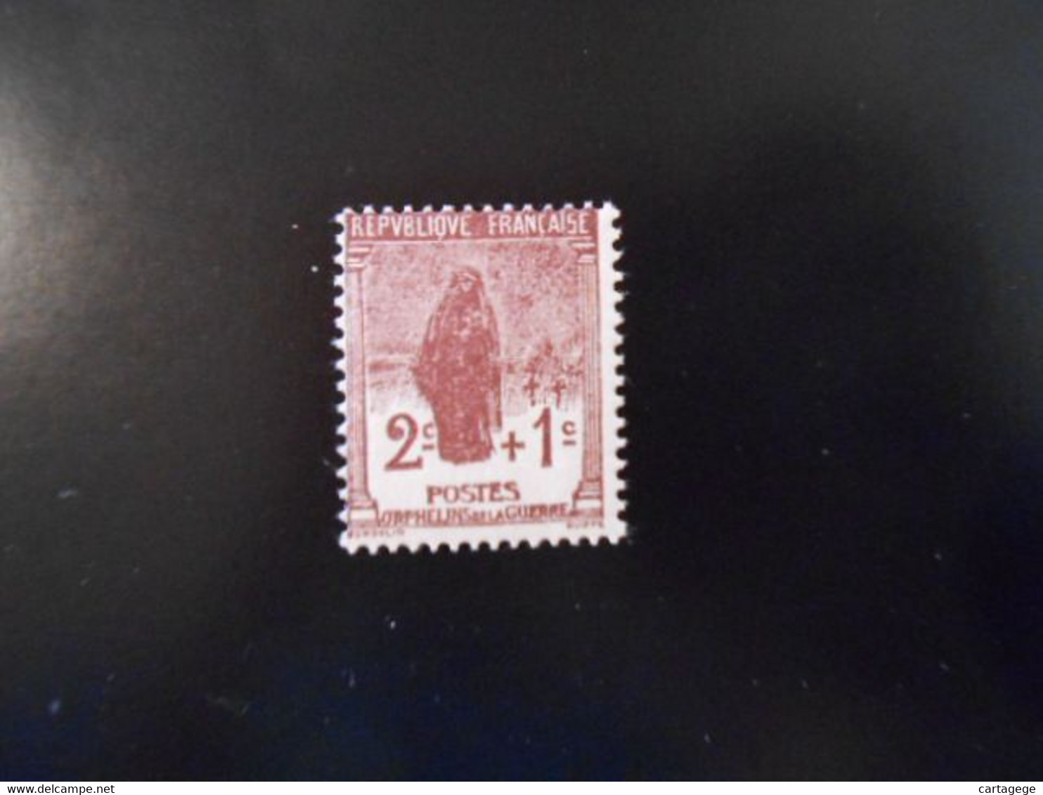 FRANCE YT 148 ORPHELINS 1ere SERIE 2c+3c** - Unused Stamps
