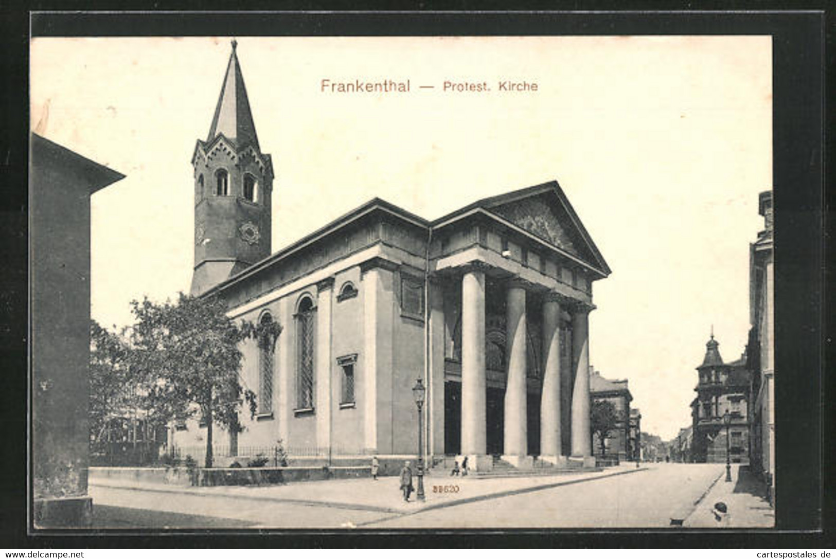 AK Frankenthal, Protestantische Kirche - Frankenthal