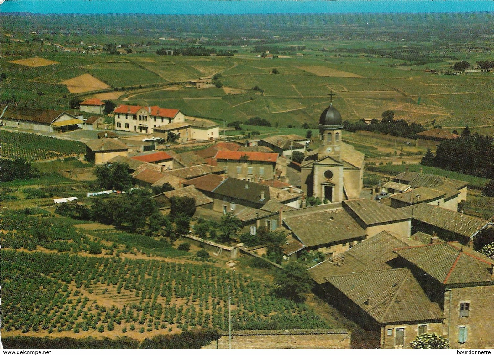 CPSM - 69 - CHIROUBLES - VUE GÉNÉRALE - Chiroubles