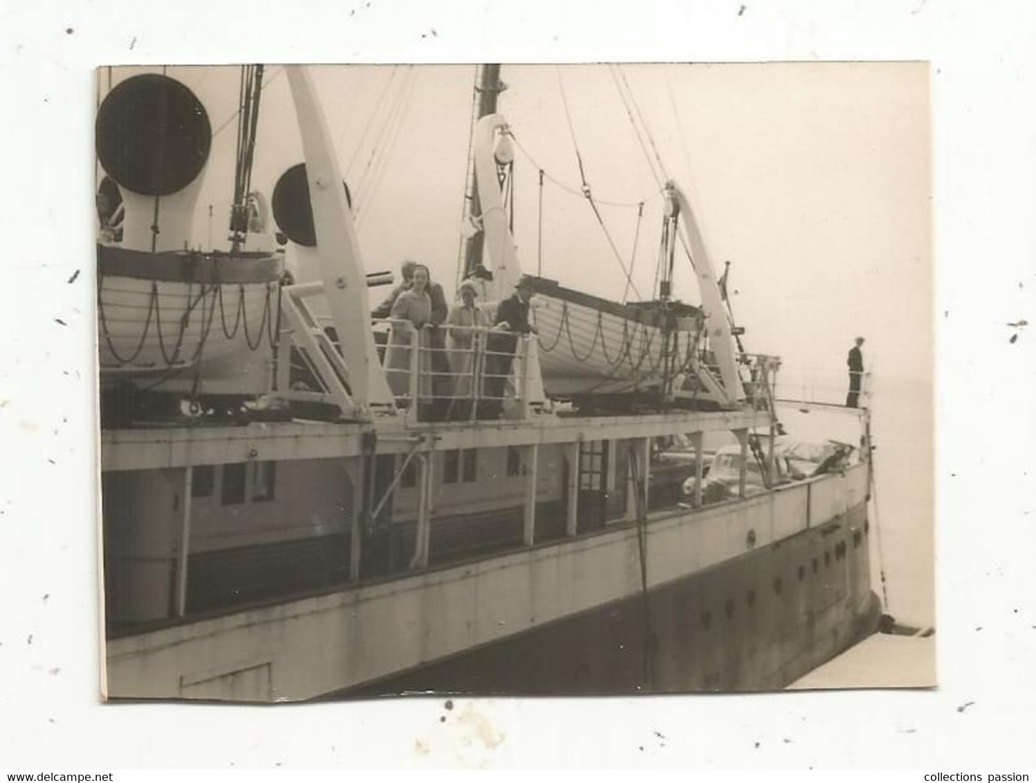 Photographie , 85 X 65 Mm , Bateau Brittany - Schiffe