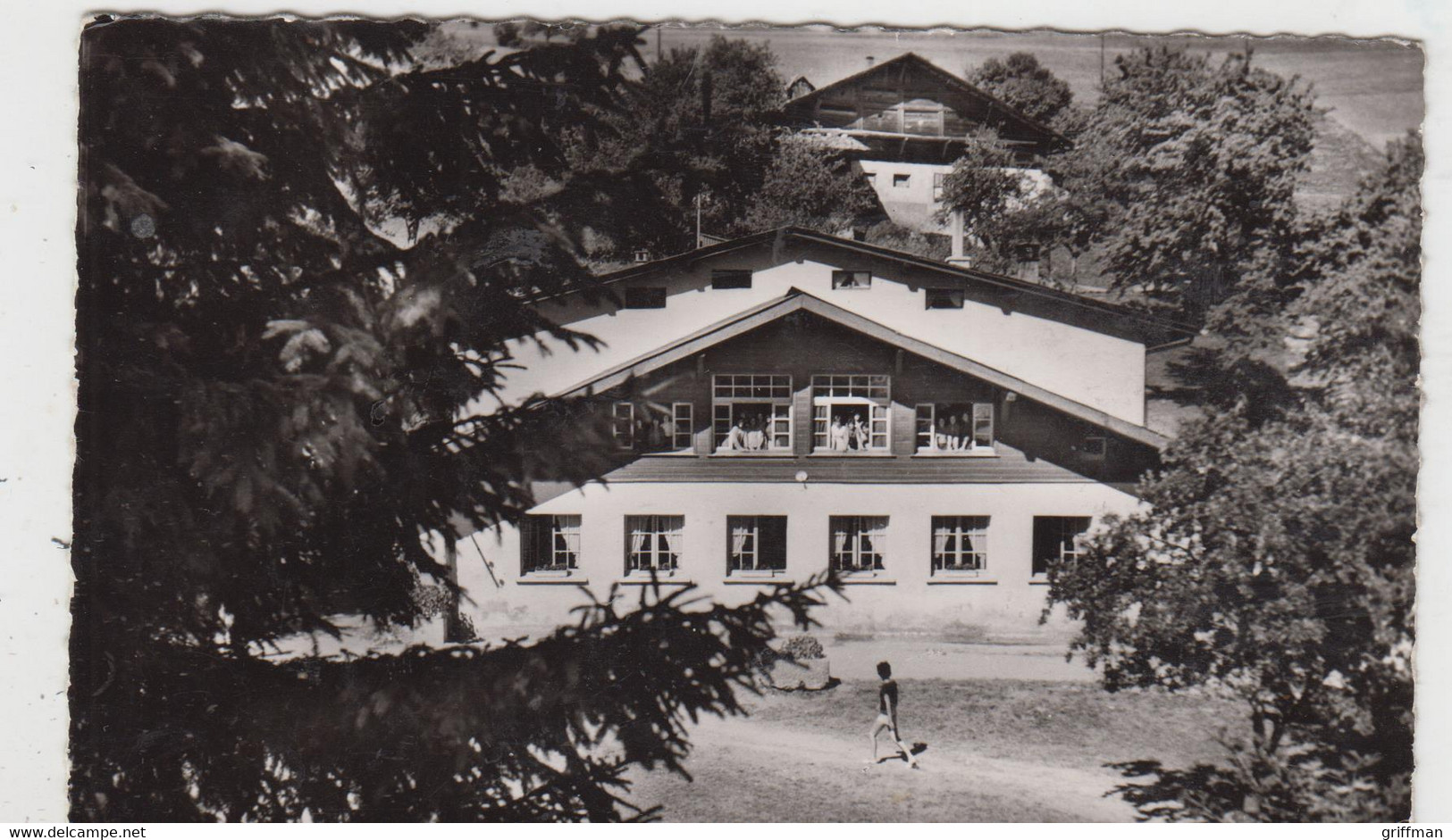 COMBLOUX OEUVRE UNIVERSITAIRE DU LOIRET EN VACANCES COLONIE "LA COMBE" 1964 CPSM 9X14 TBE - Combloux