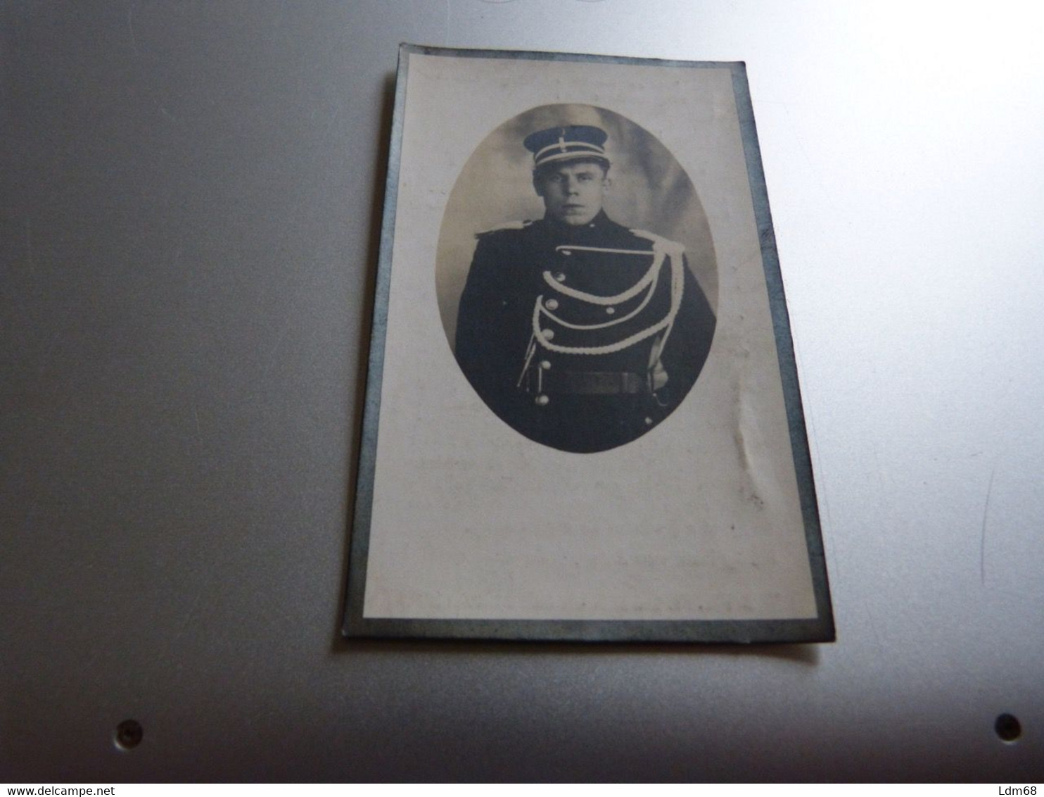 Souvenir Décès  Theofiel Cleemput Denderbelle 1907 Lebbeke 1937 Brigadier Rijkswacht Gent Gendarmerie - Avvisi Di Necrologio