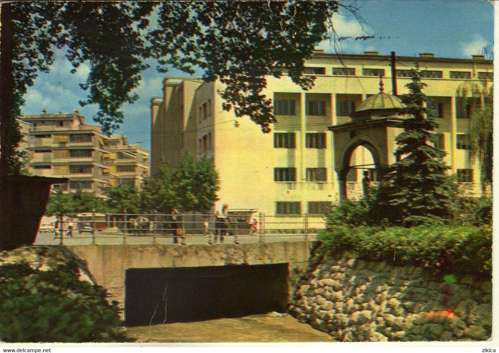 Yugoslavia 1963 Sarajevo Postcard - Slogan / Flam ,,II Zenska Sahovska Olimpijada Split 21.IX - 10 X 1963 "Women's Chess - Lettres & Documents