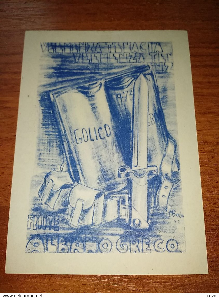 Postkarte   Propaganda Italy - Guerra 1939-45