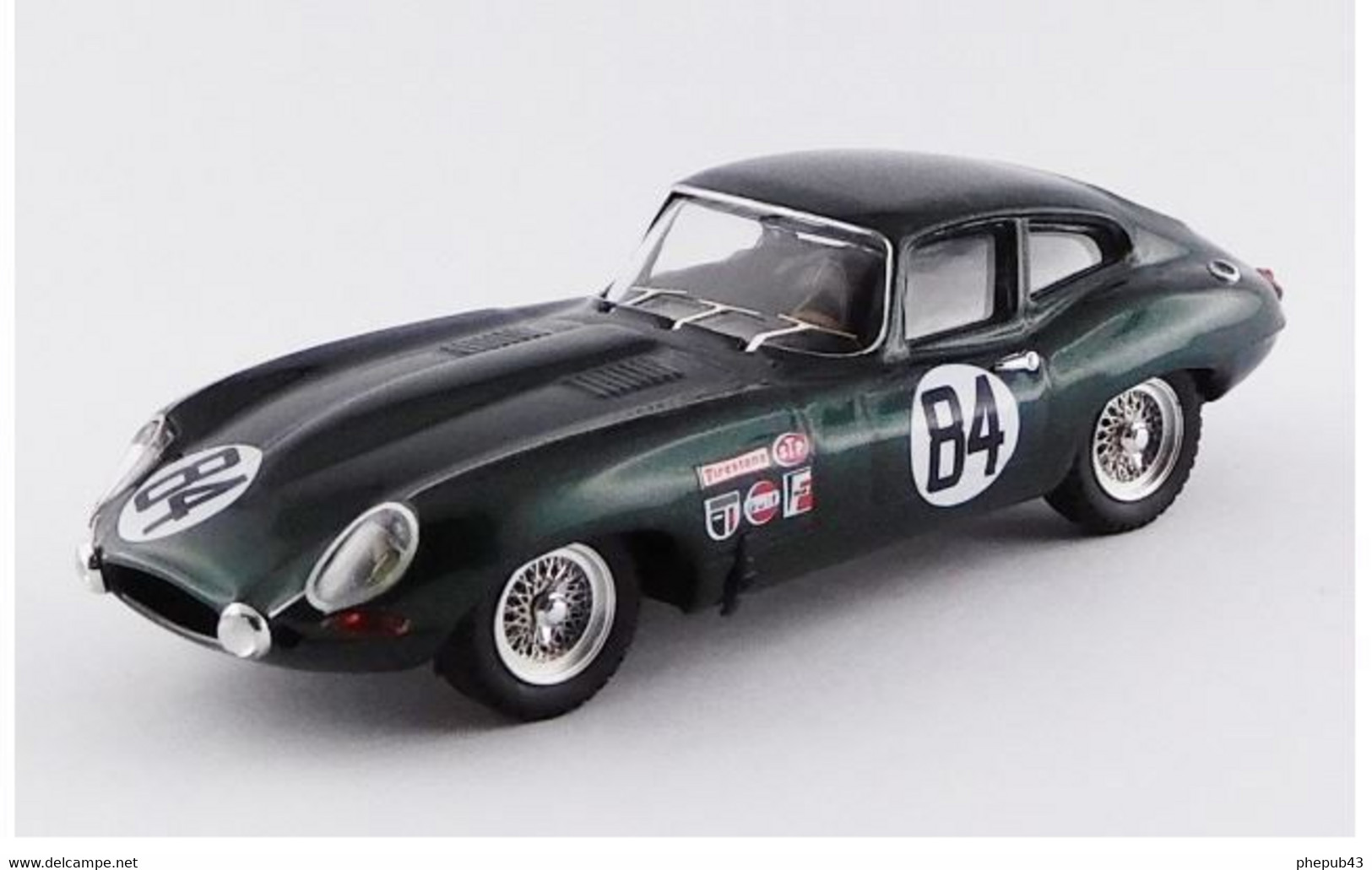 Jaguar E Type Coupe - Rodgers/Robson - 12h Sebring 1968 #84 - Best Model - Best Model