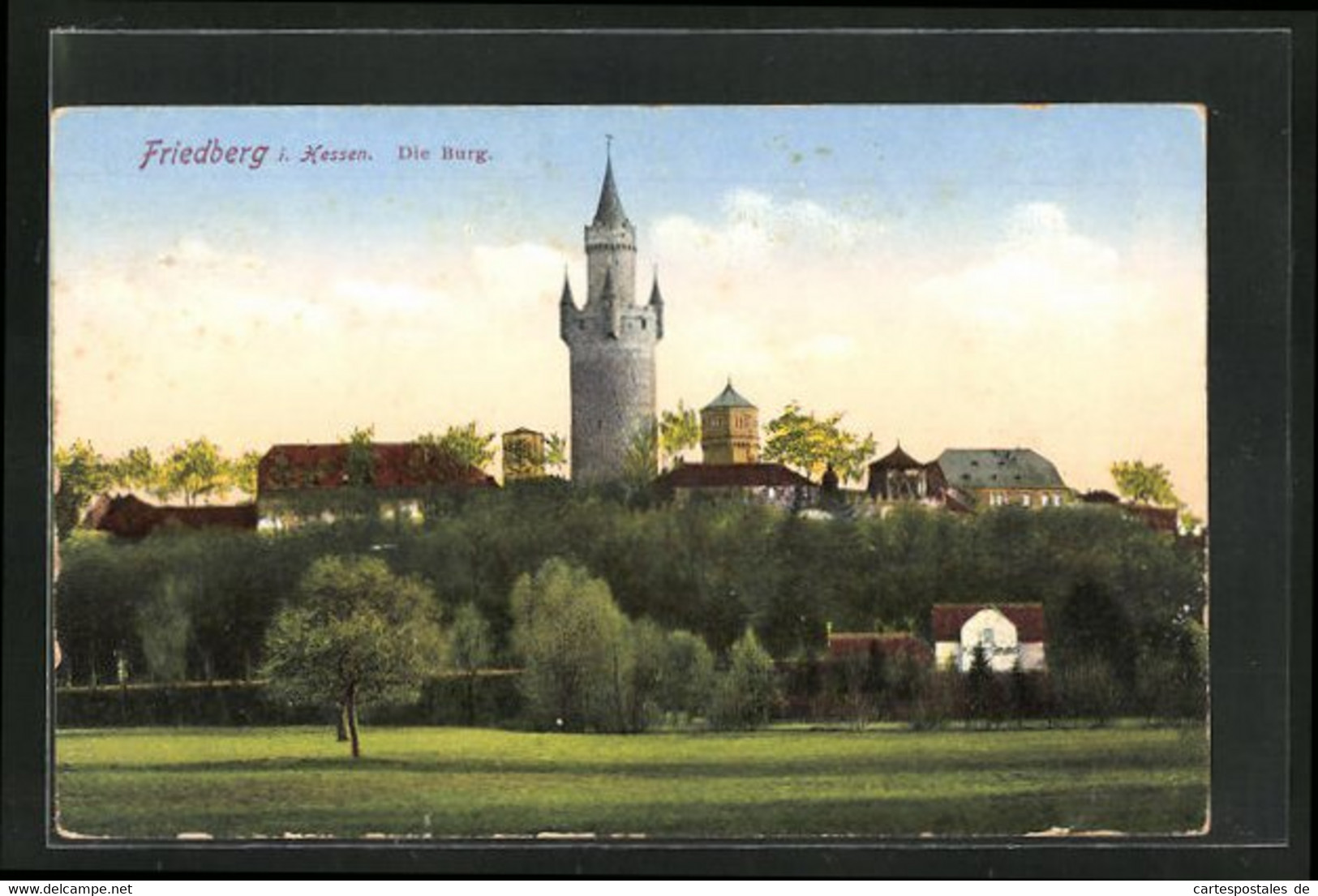 AK Friedberg I. Hessen, Die Burg - Friedberg