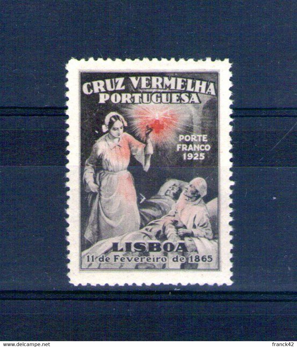 Portugal. Franchise. Croix Rouge. 1926. Légende Lisboa - Neufs
