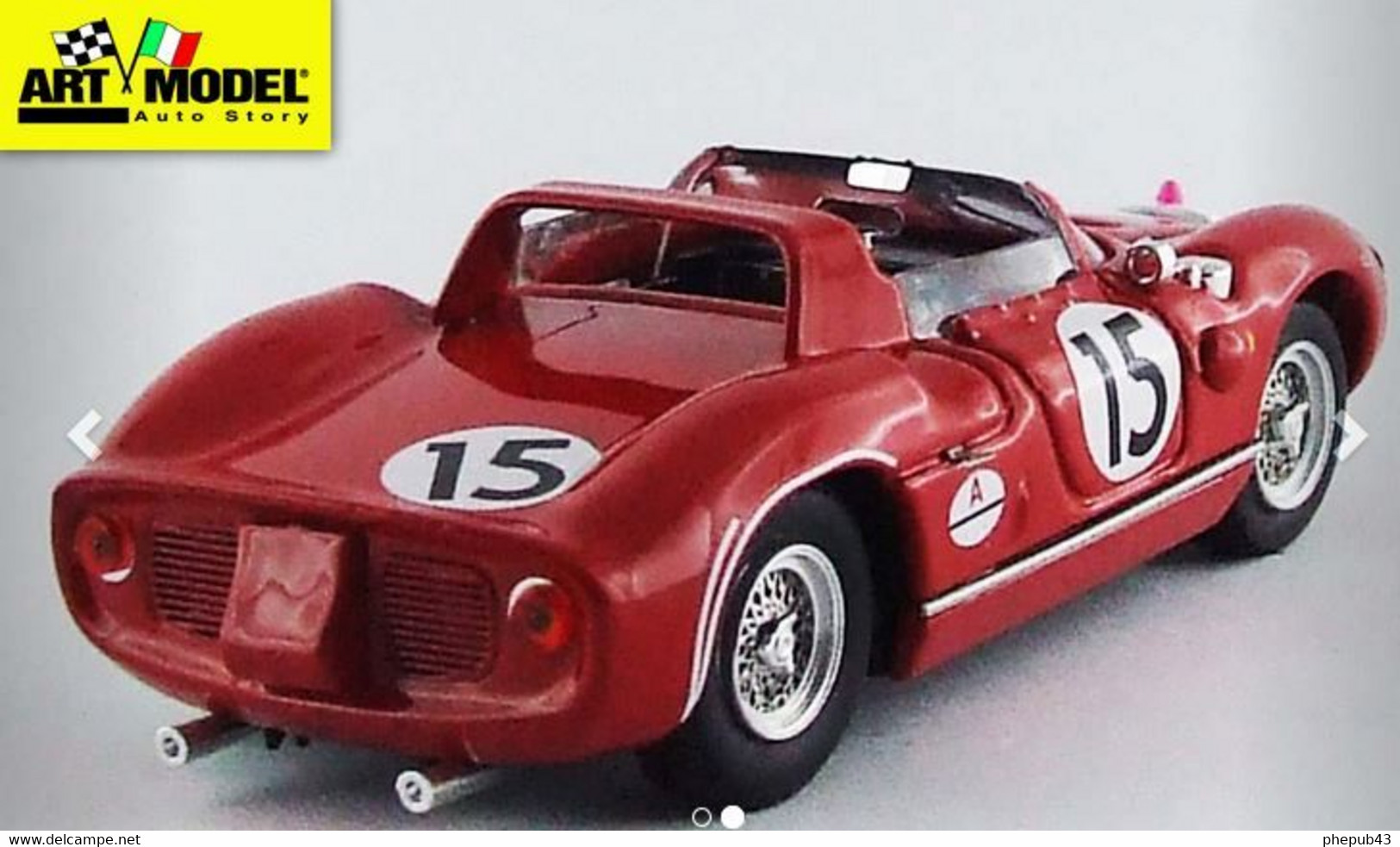 Ferrari 330 P - Pedro Rodriguez/Hodson - 24h Le Mans 1964 #15 - Art Model - Art Model