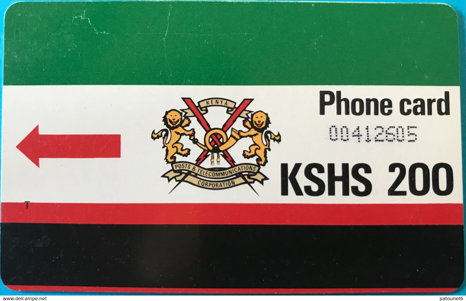KENYA  -  Phonecard - KSHS 200 - Kenia