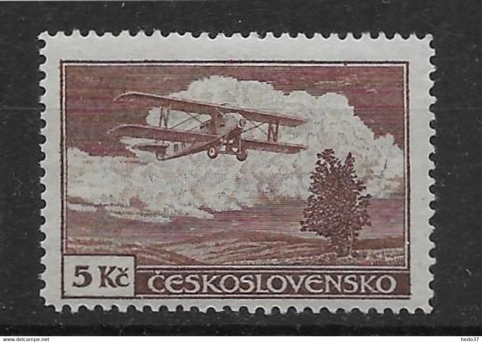 Tchécoslovaquie Poste Aérienne N°15 - Neuf ** Sans Charnière - TB - Luchtpost