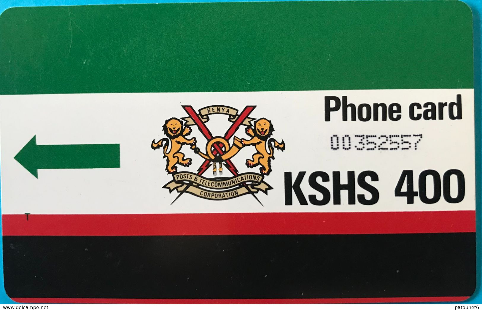 KENYA  -  Phonecard - KSHS 400 - Kenya