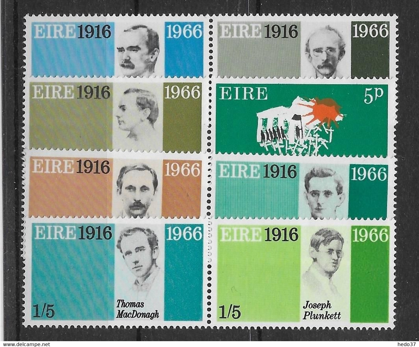 Irlande N°177/184 - Neufs ** Sans Charnière - TB - Nuovi