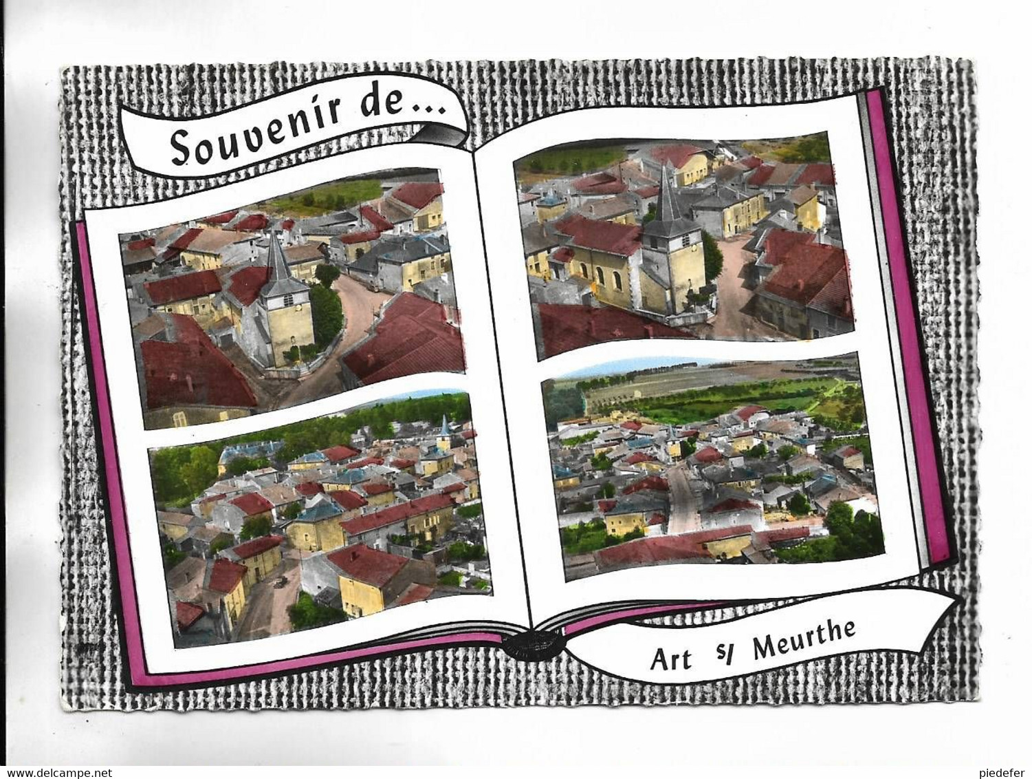 54 - Souvenir De . . . ART S/ MEURTHE. 4 Vues - Other & Unclassified