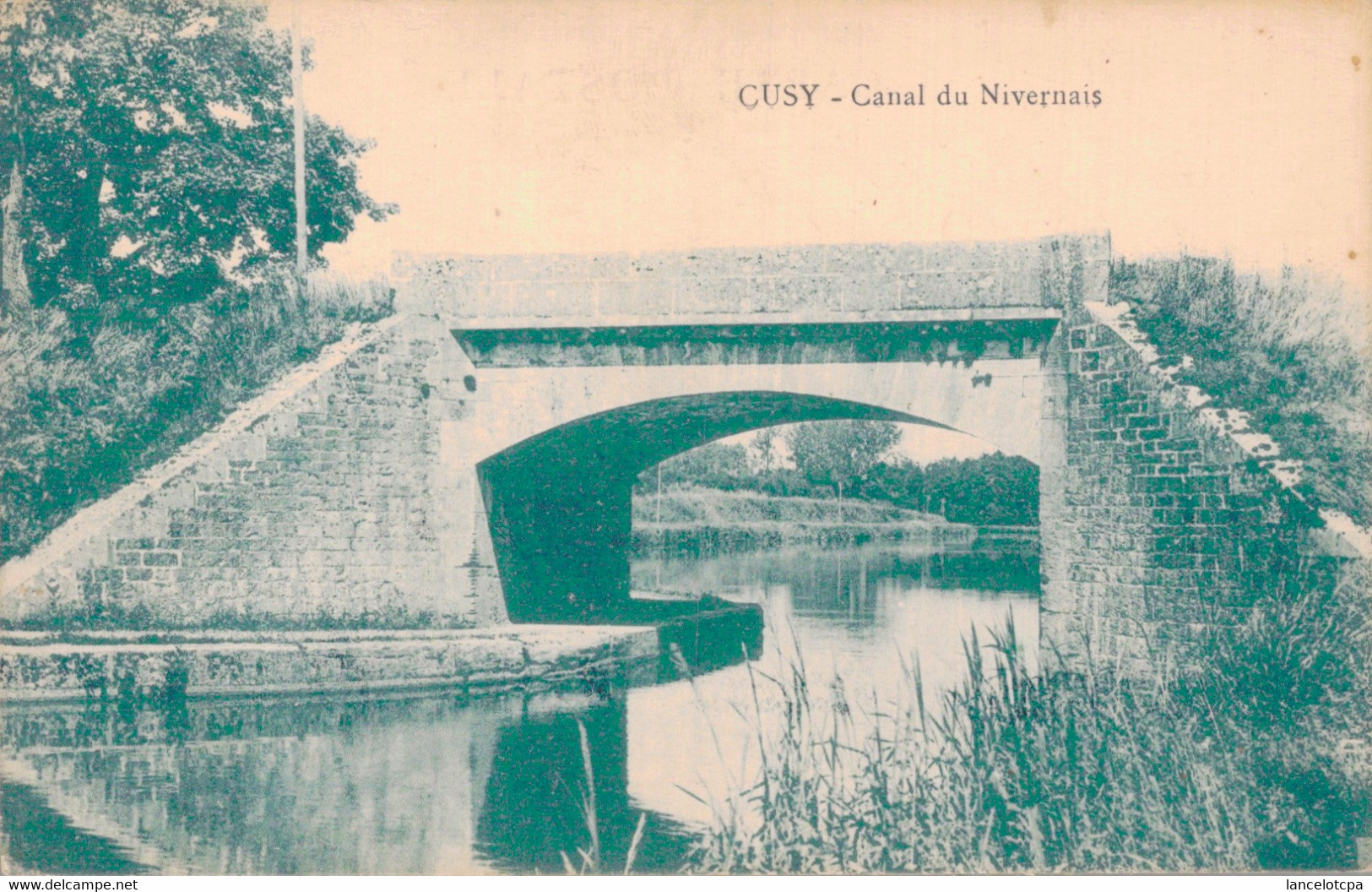 89 - CUSY / CANAL DU NIVERNAIS - Ancy Le Franc