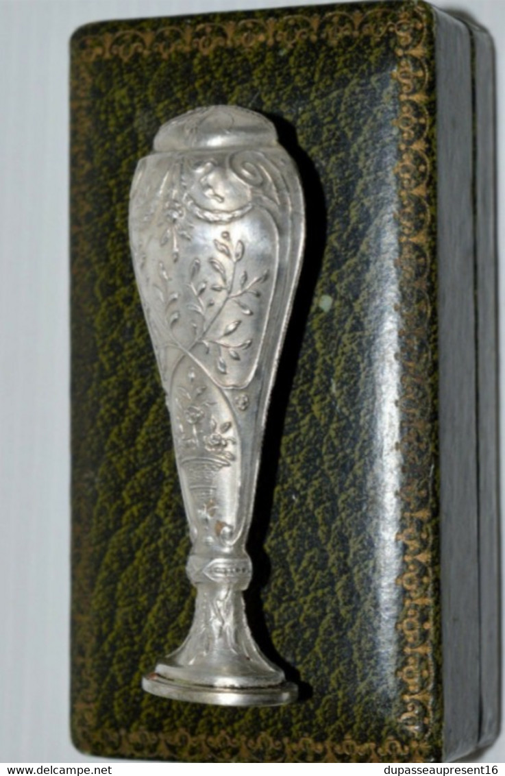 SCEAU CACHET ARGENT Poinçon MINERVE ART NOUVEAU Monogramme BL Dans Son Coffret COLLECTION DECO BUREAU VITRINE - Seals