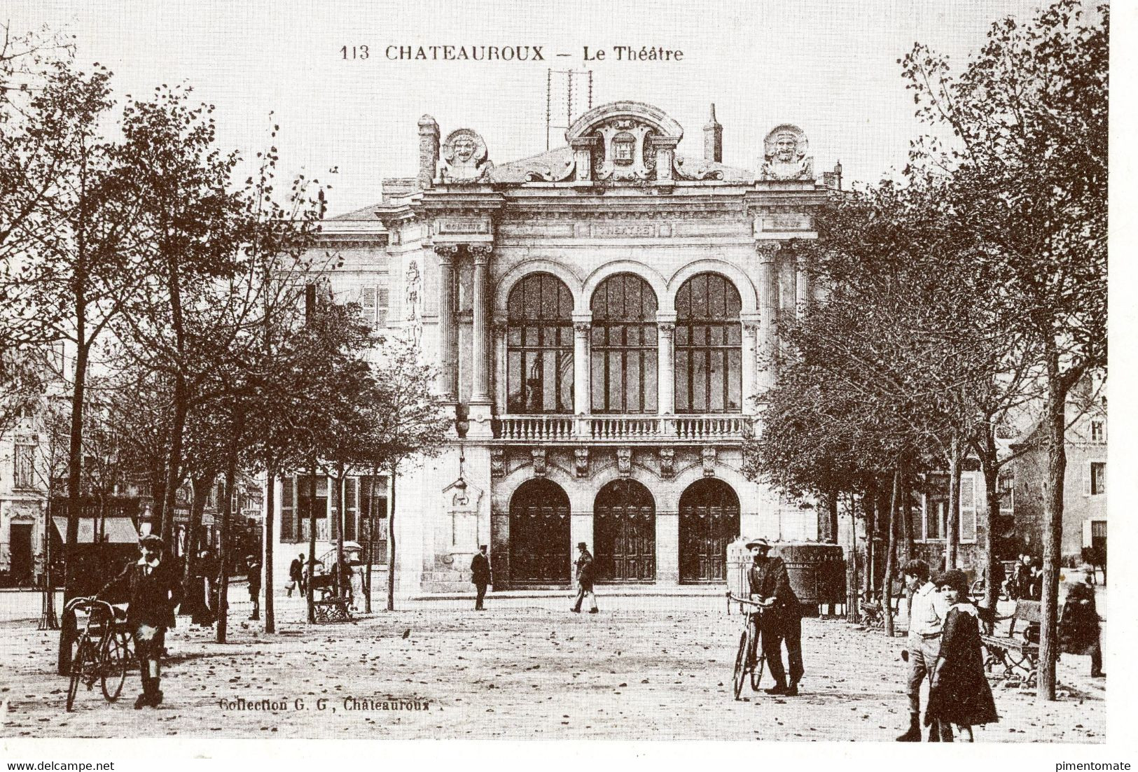 CHATEAUROUX LE THEATRE REPRODUCTION - Chateauroux