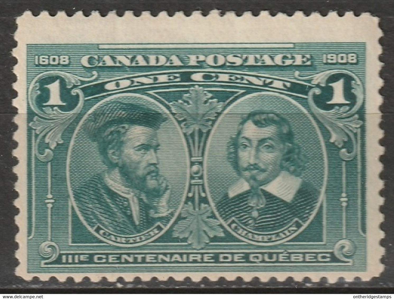 Canada 1908 Sc 97  MH* - Ungebraucht