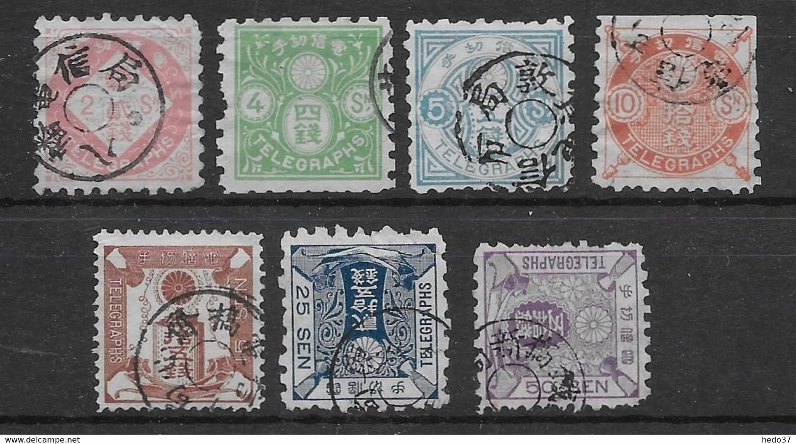Japon Télégraphe - B/TB - Telegraph Stamps