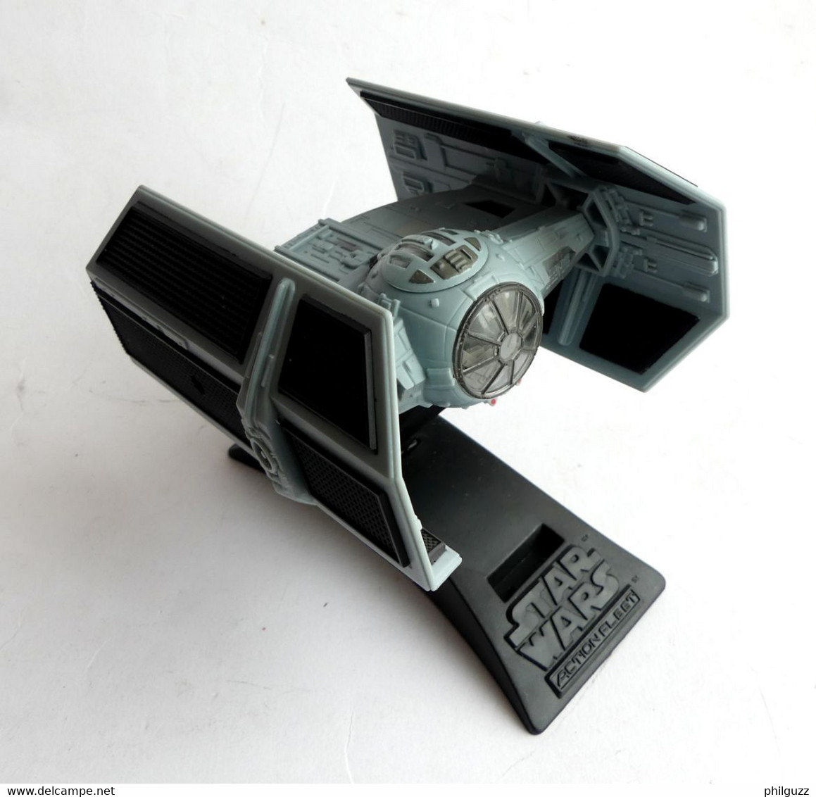 FIGURINE VAISSEAU MICRO MACHINE MICROMACHINES STAR WARS ACTION FLEET TIE FIGHTER DE DARTH VADER 1-85è 2sd édition 1995 - Andere & Zonder Classificatie