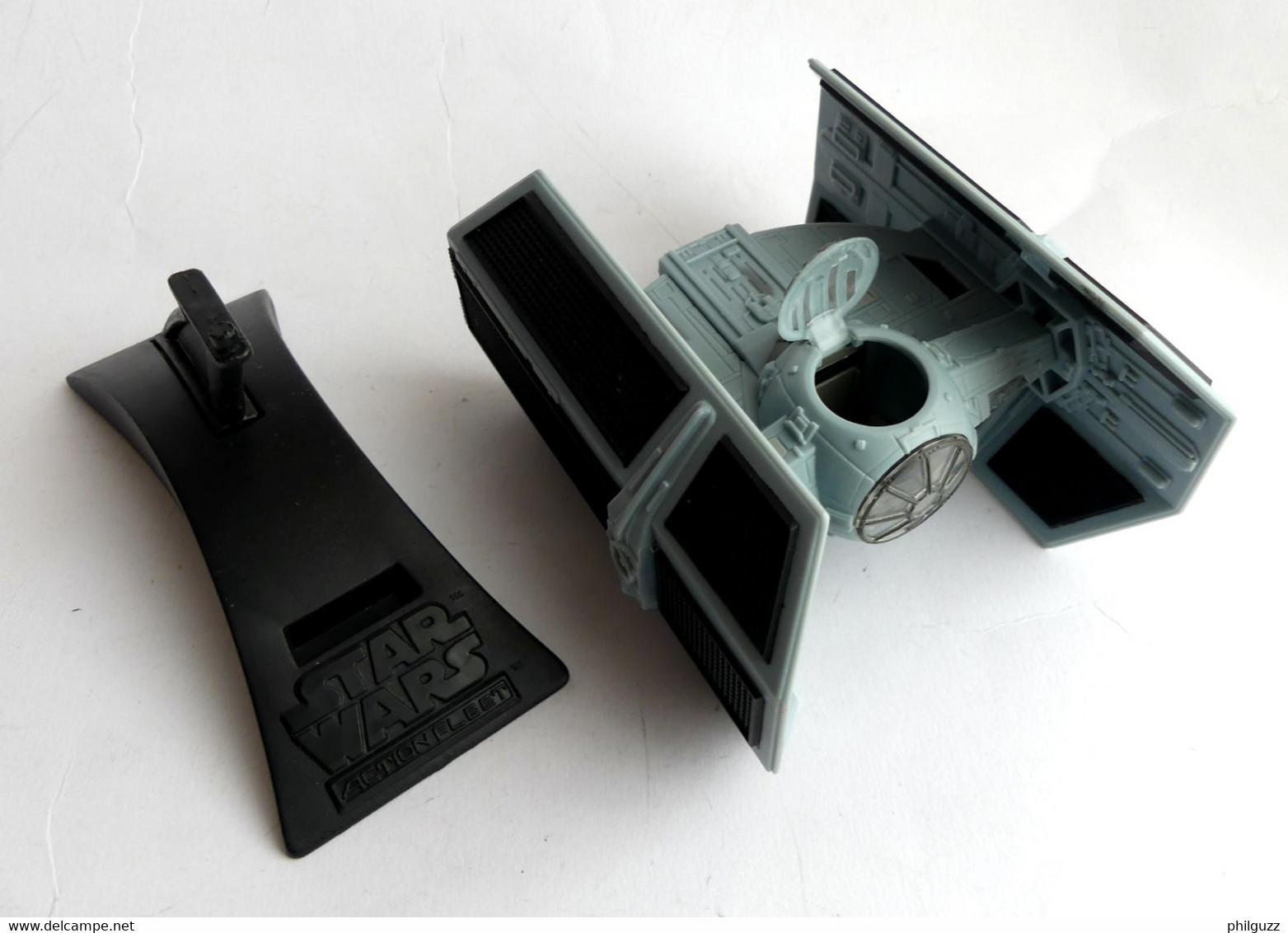 FIGURINE VAISSEAU MICRO MACHINE MICROMACHINES STAR WARS ACTION FLEET TIE FIGHTER DE DARTH VADER 1-85è 2sd édition 1995 - Andere & Zonder Classificatie