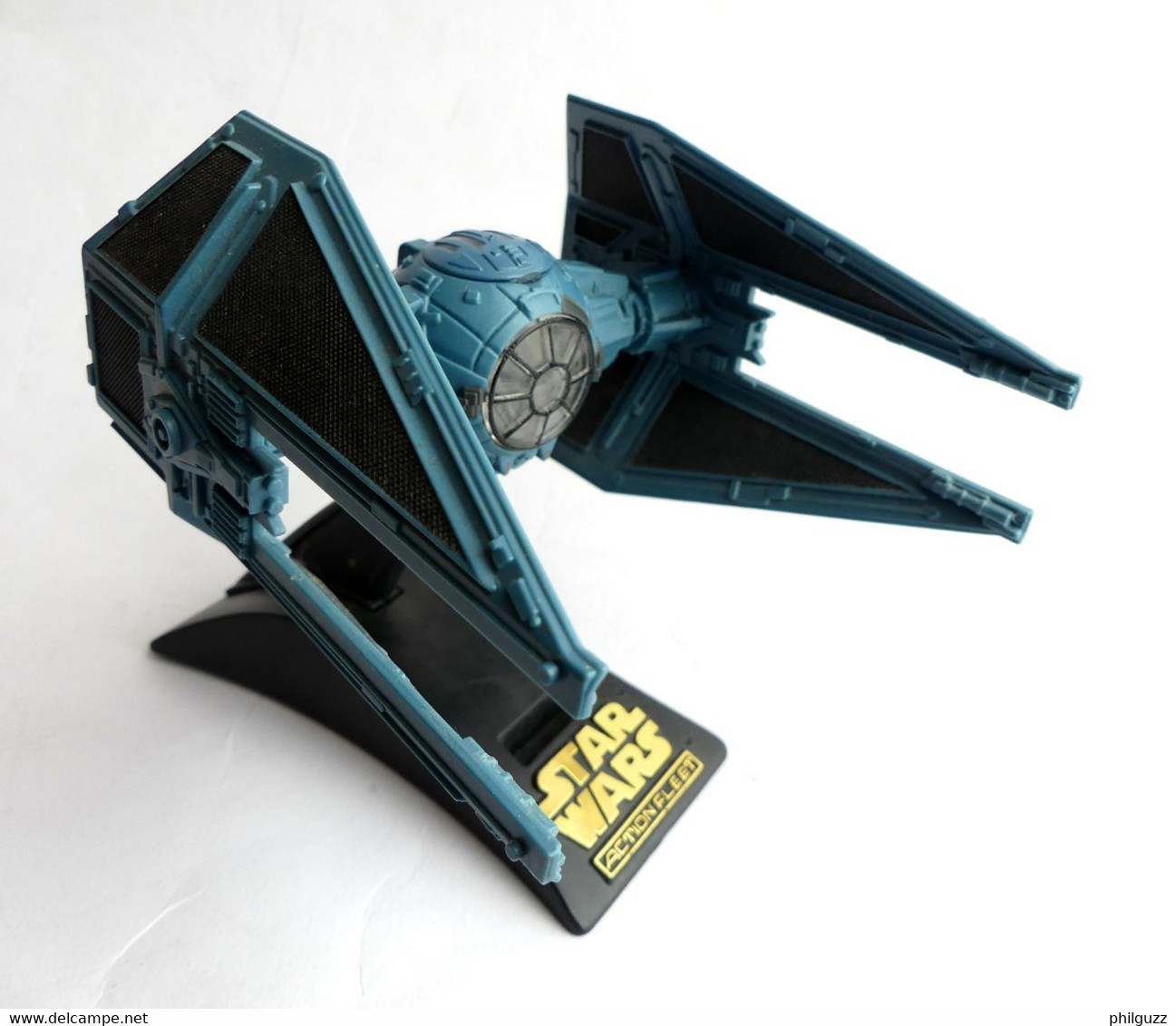 FIGURINE VAISSEAU MICRO MACHINE MICROMACHINES STAR WARS ACTION FLEET TIE INTERCEPTOR 1-60è 1995 - Autres & Non Classés