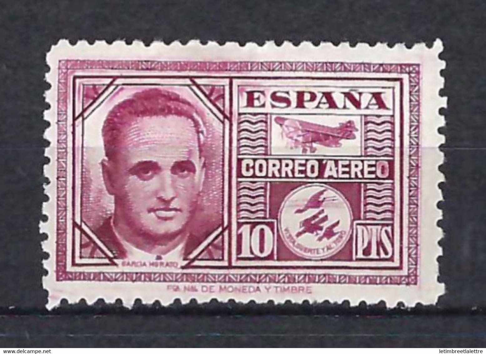 ⭐ Espagne - Poste Aérienne - YT N° 232 ** - Neuf Sans Charnière - 1945 ⭐ - Nuevos