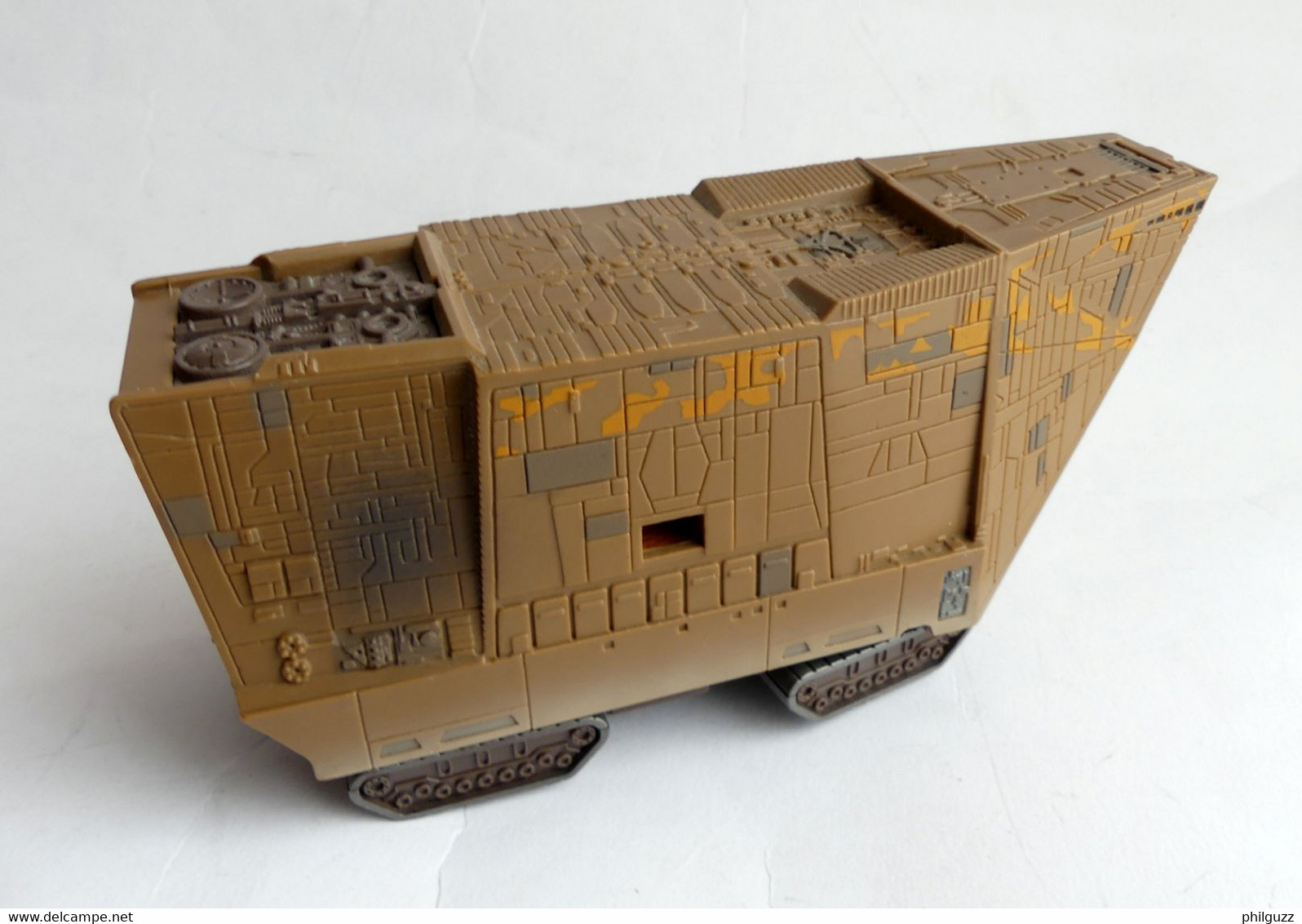 FIGURINE VAISSEAU MICRO MACHINE MICROMACHINES STAR WARS ACTION FLEET SANDCRAWLER 1-164è 1995 - Autres & Non Classés