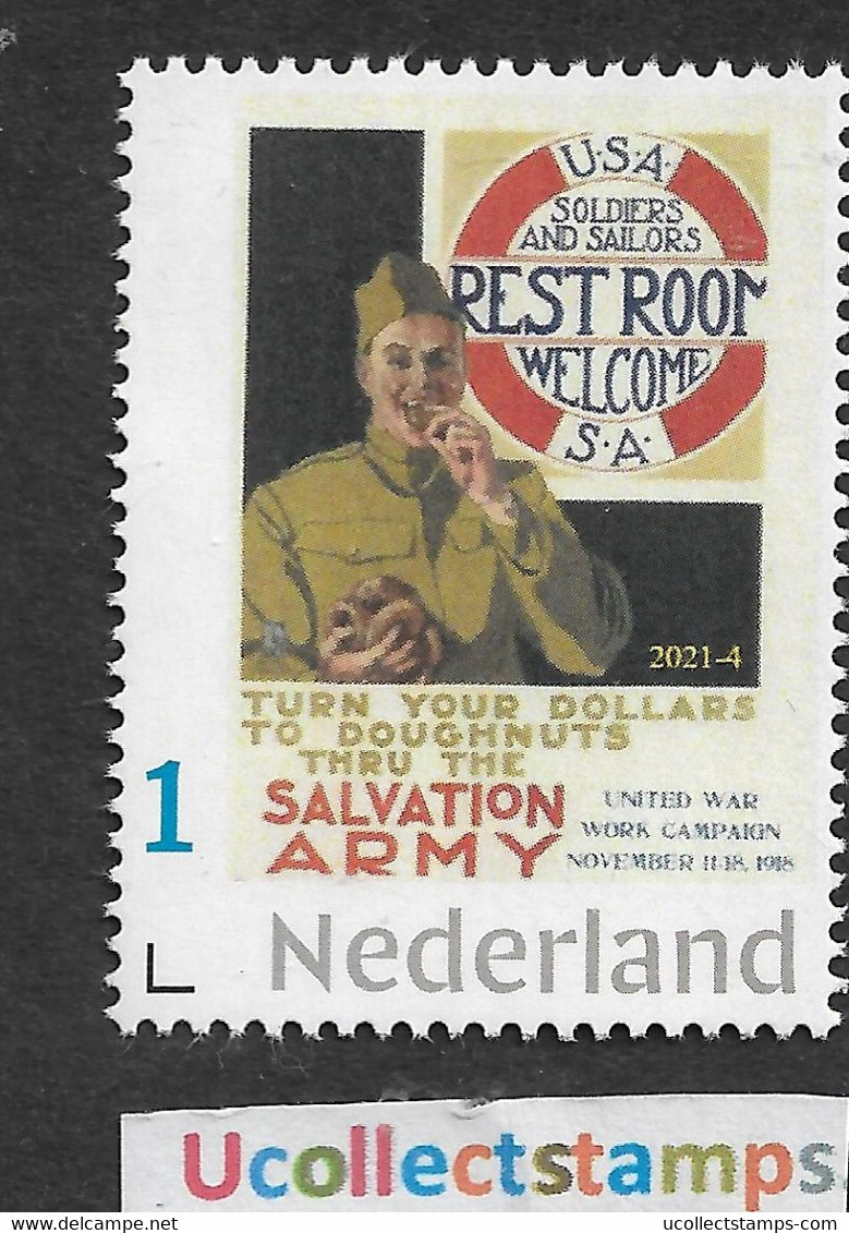 Nederland 2021-4  Leger Des Heils  Salvation Army  Vel    Postfris/mnh/sans Charniere - Sin Clasificación