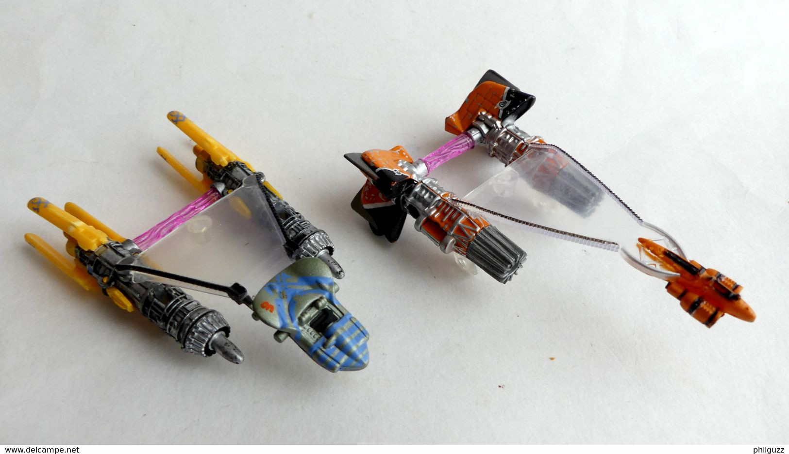 FIGURINE VAISSEAU MICRO MACHINE MICROMACHINES STAR WARS ACTION FLEET 2 POD RACERS - Other & Unclassified