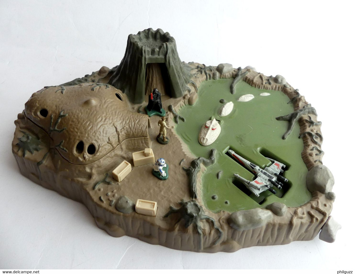 MICROMACHINES STAR WARS DAGOBAH 1996 (1) Figurine - Figurines Action Fleet Micro Machine - Andere & Zonder Classificatie