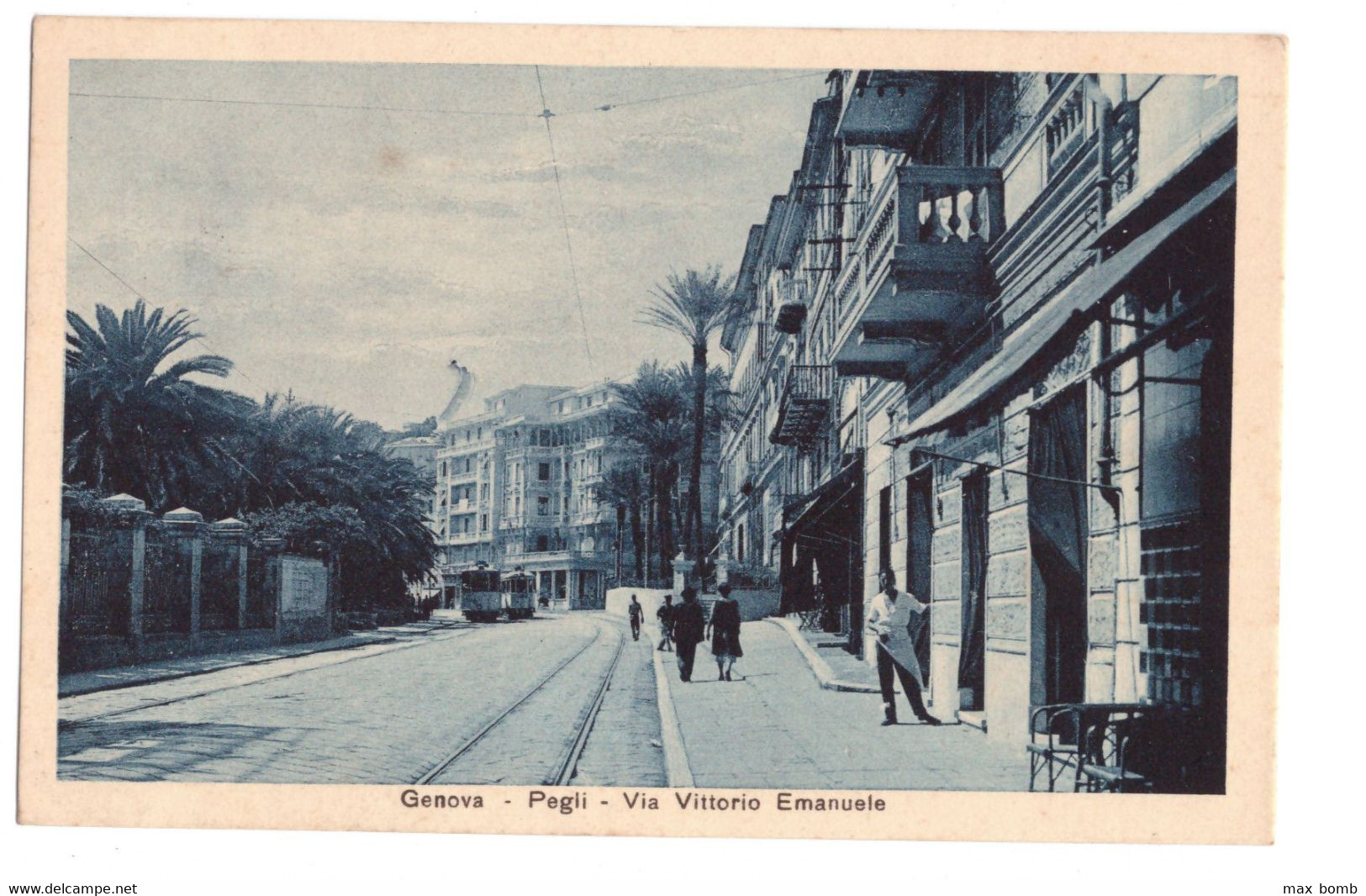 1931 GENOVA 5   PEGLI VIA VITTORIO EMANUELE - La Spezia