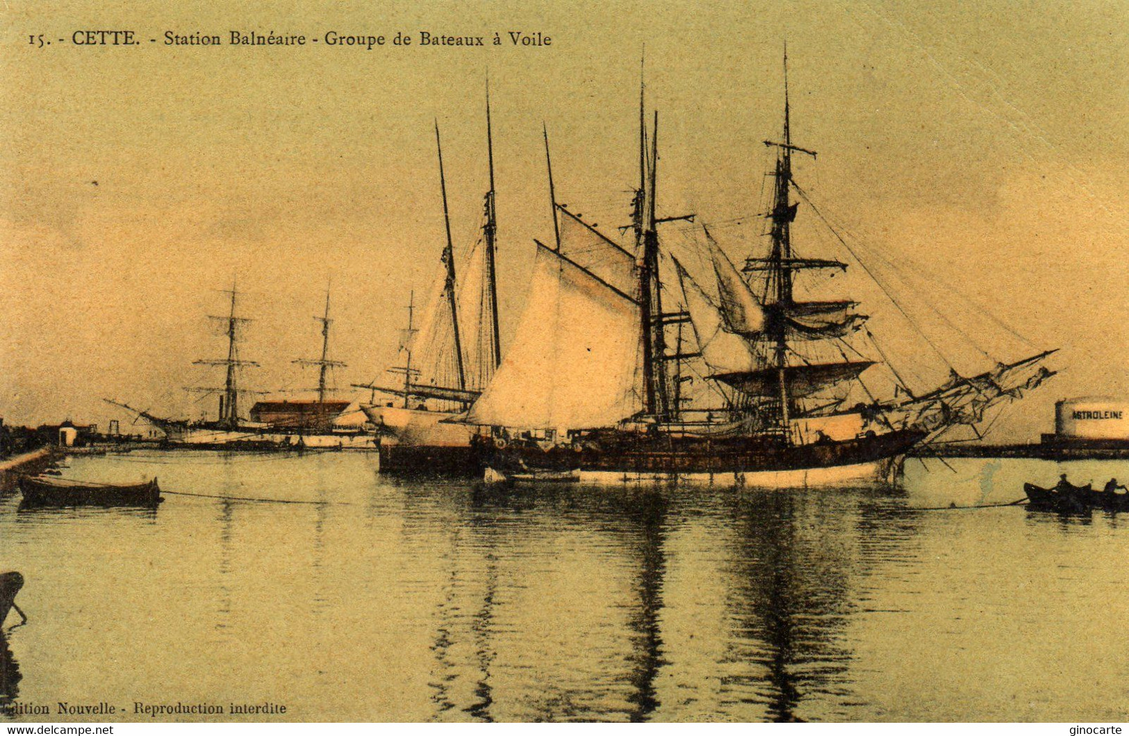 Cette Sete Groupe De Bateaux à Voile - Sete (Cette)