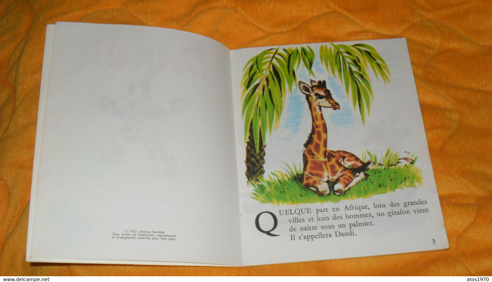 LIVRE ENFANT MON PREMIER ALBUM HACHETTE DANDI...ANNEE 1972... - Hachette