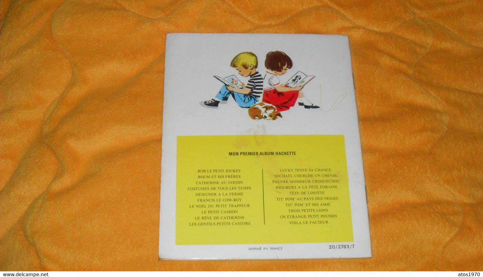 LIVRE ENFANT MON PREMIER ALBUM HACHETTE DANDI...ANNEE 1972... - Hachette