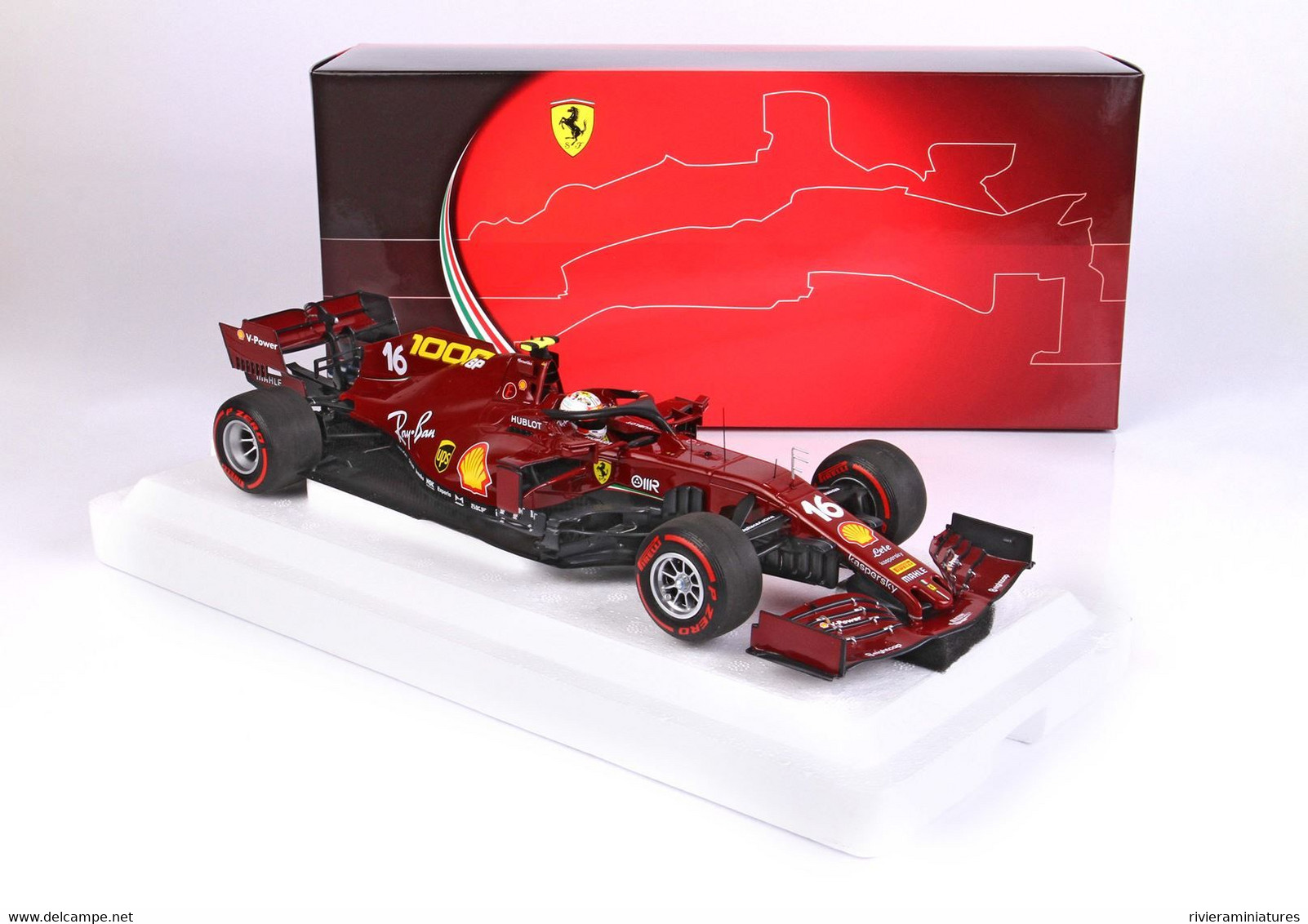 BBR - FERRARI SF 1000 F1 - Grand Prix De Toscane 2020 - Leclerc - BBR 201826 - 1/18 - Autres & Non Classés