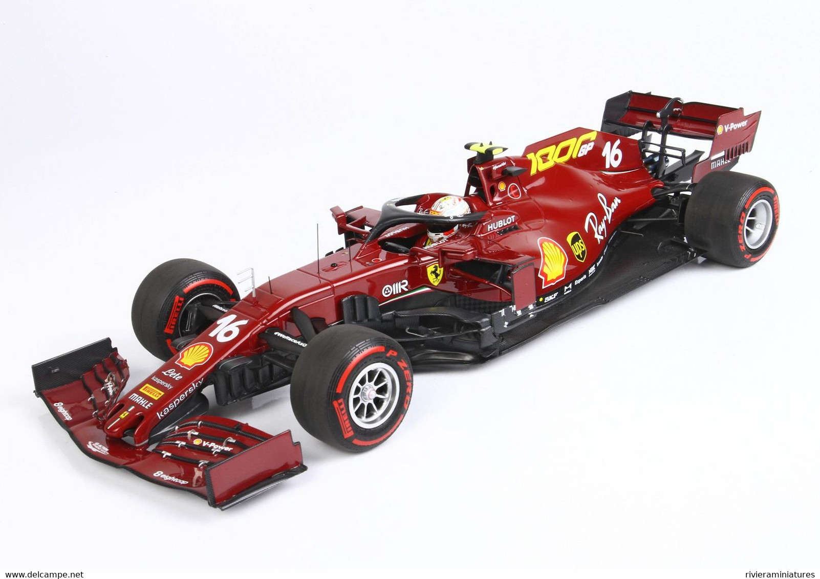 BBR - FERRARI SF 1000 F1 - Grand Prix De Toscane 2020 - Leclerc - BBR 201826 - 1/18 - Autres & Non Classés