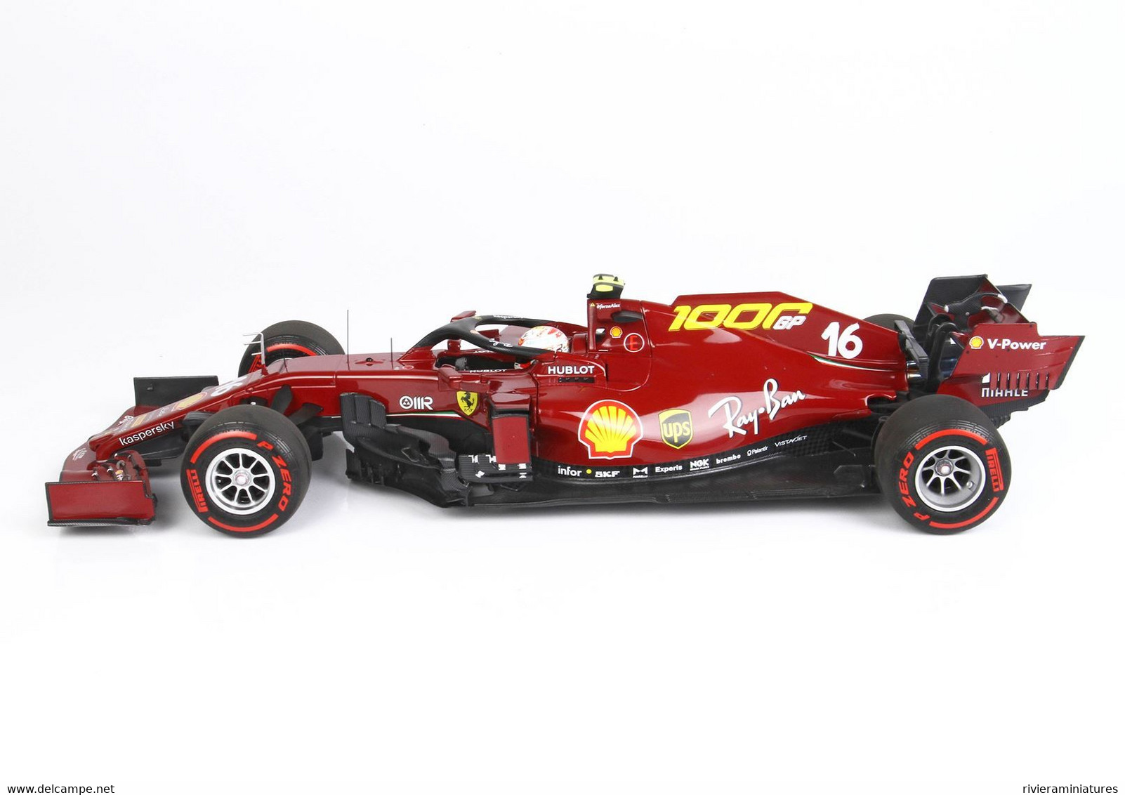 BBR - FERRARI SF 1000 F1 - Grand Prix De Toscane 2020 - Leclerc - BBR 201826 - 1/18 - Autres & Non Classés