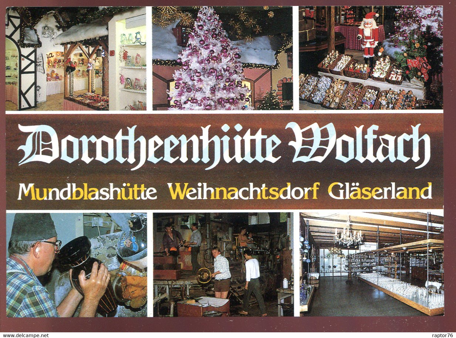 CPM Neuve Allemagne WOLFACH Im Schwarzwald Dorotheenhütte Multi Vues - Wolfach