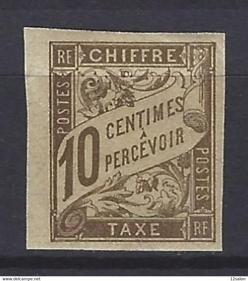 FRANCE COLONIE émissions Générales TAXE  N°19 Avec Charniere - Postage Due