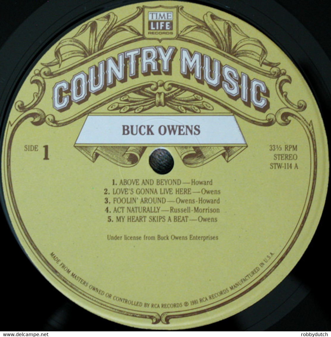 * LP *  BUCK OWENS - COUNTRY MUSIC (USA 1981 EX!!!) - Country En Folk