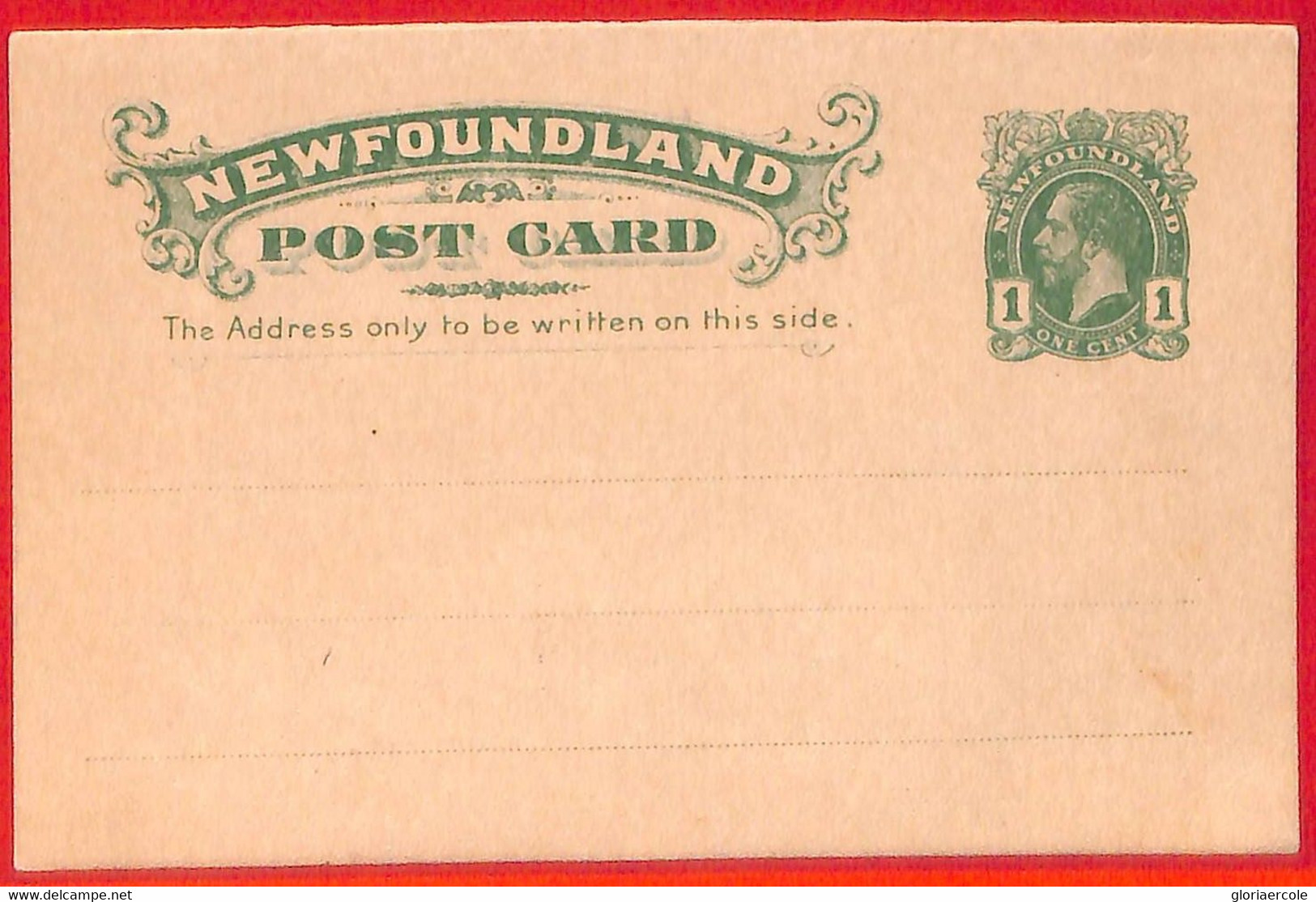 Aa3791 - Canada  NEWFOUNDLAND -  POSTAL STATIONERY  Card - Higgins & Gage # 11 - Entiers Postaux