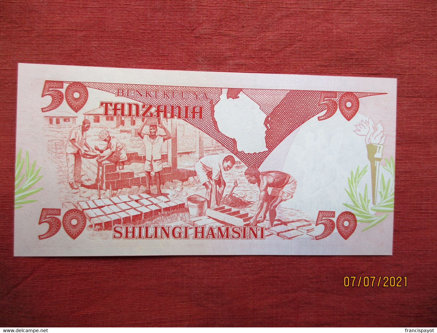 Tanzania:50 Shilling 1993 - Tanzanie