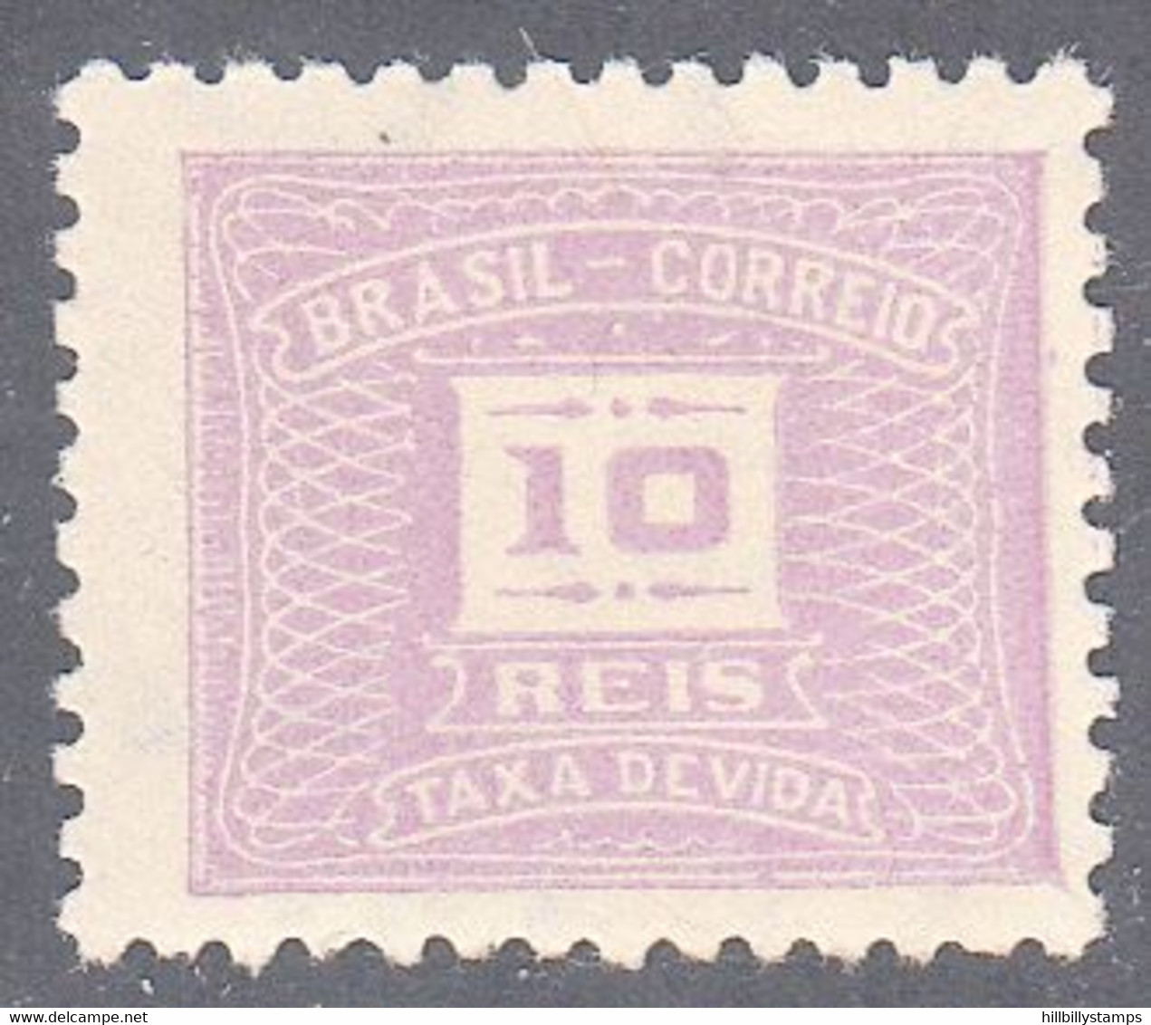 BRAZIL   SCOTT NO J91    MINT HINGED   YEAR  1949 - Postage Due