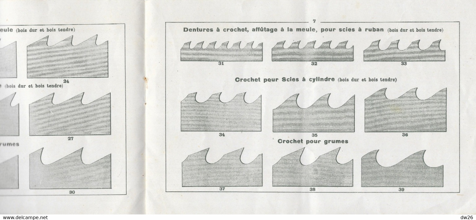 Catalogue Fabrique De Scies A. Garnier - Usine à Vapeur à Paris, Avenue De Taillebourg - Modèles Et Prix - Reclame