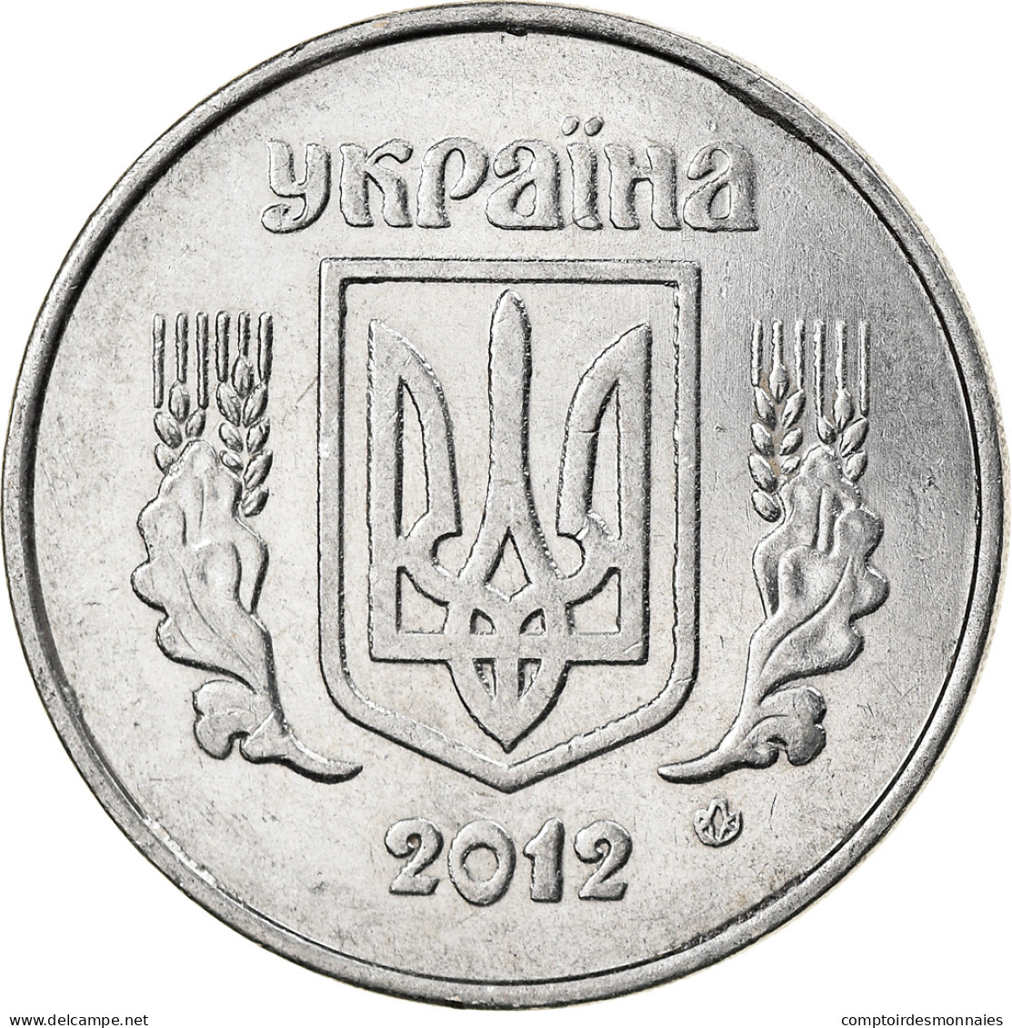 Monnaie, Ukraine, 5 Kopiyok, 2012, TTB, Stainless Steel, KM:7 - Ucrania