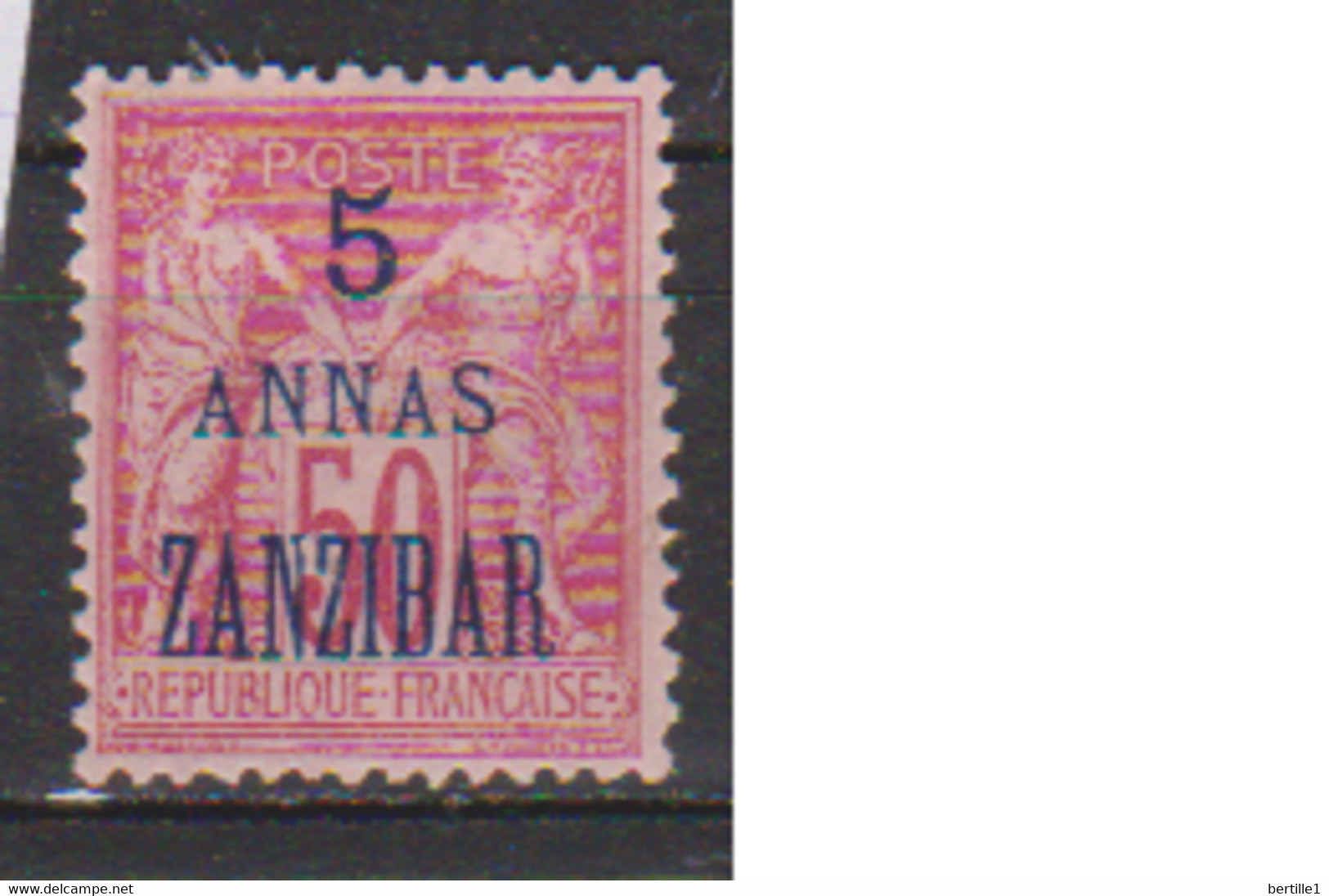 ZANZIBAR         N°  YVERT  :   28   NEUF AVEC  CHARNIERES      (CH  4 / 25 ) - Unused Stamps