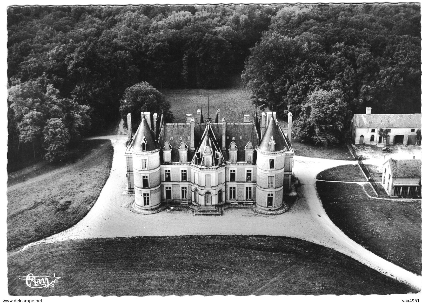 SAINT REMY EN BOUZEMONT  VUE AERIENNE CHATEAU DE BOUVET   ***  A   SAISIR * - Saint Remy En Bouzemont