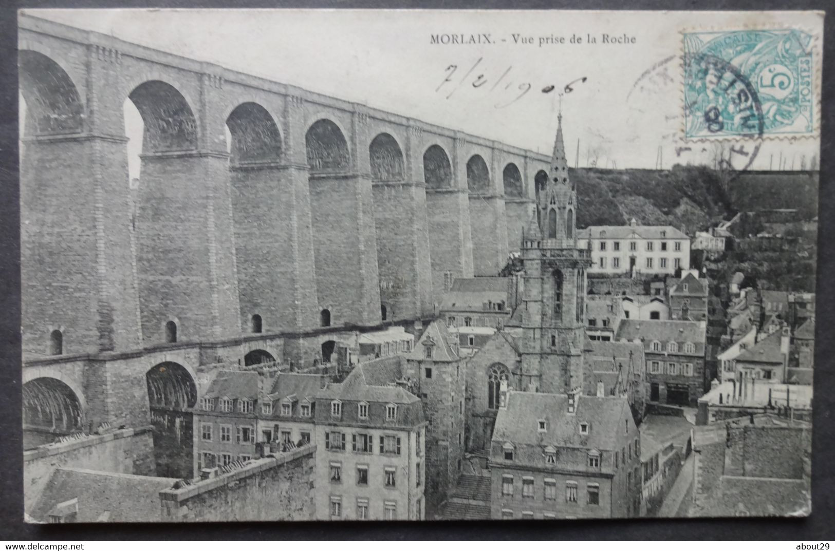 CPA 29 MORLAIX - Vue Prise De La Roche - Réf M 116 - Morlaix